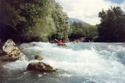 Peu avant le Pont de l'arrivée
